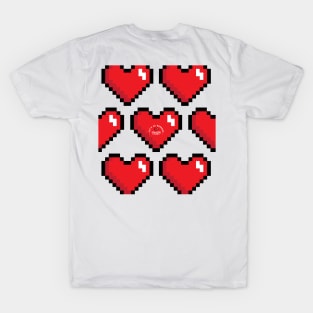 Pixelated Heart T-Shirt
